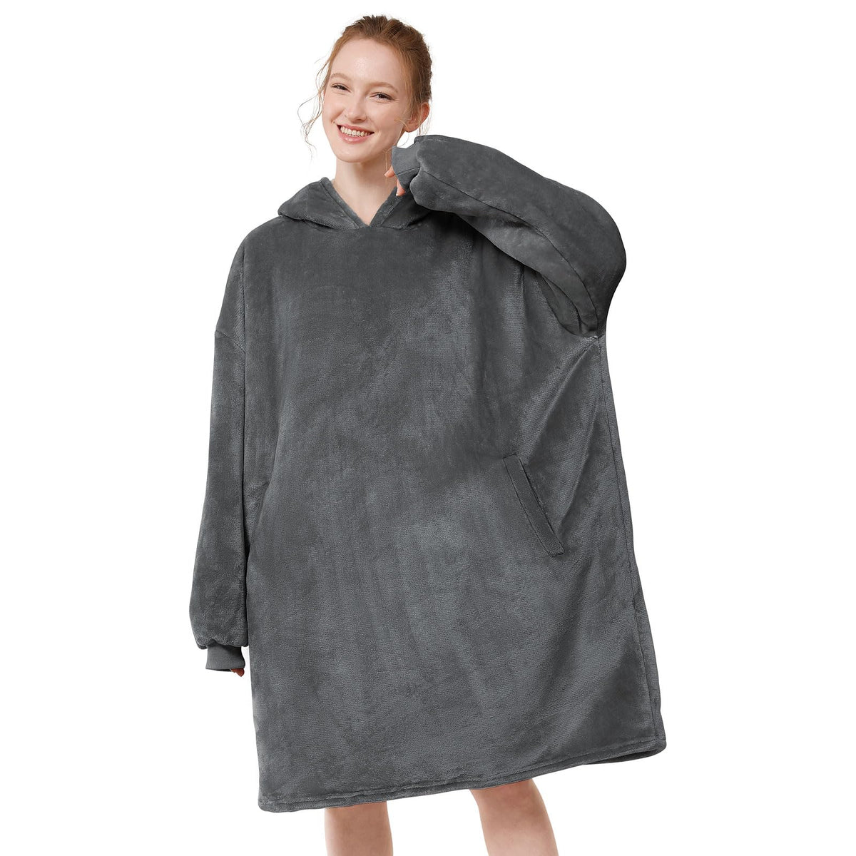LetsFunny Blanket Hoodie,Oversized Wearable Sweatshirt,Gifts for Women