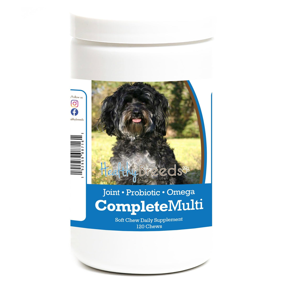 Healthy Breeds French Bulldog All in One Multivitamin Soft Chew 120 Count