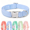 ARING PET Fall Dog Collar-Cotton Maple Leaves Dog Collar for Small Dogs, Adjustable Lightweight Dog Collars with Quick Release Buckle for Small Medium Large Dogs