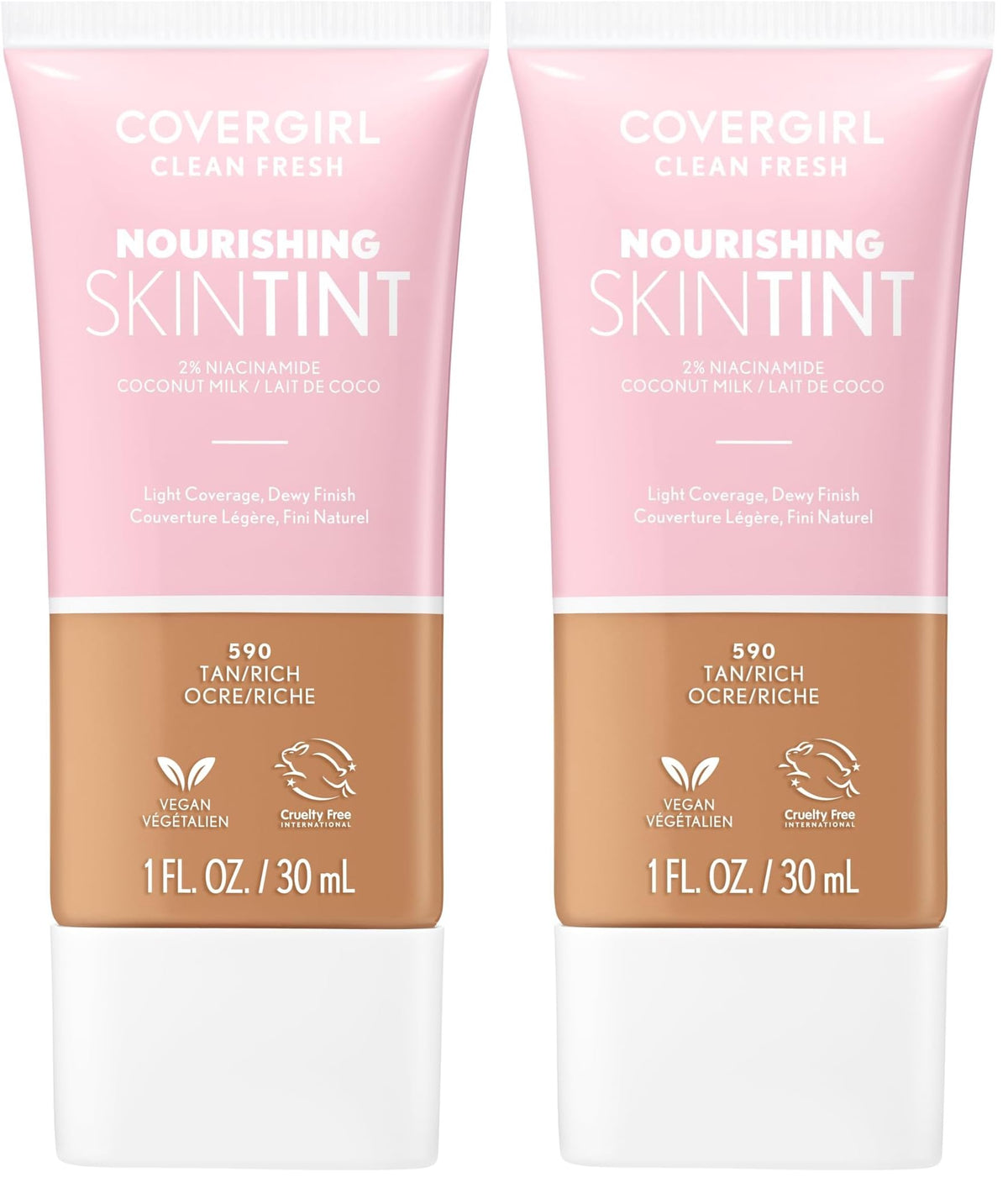 COVERGIRL Clean Fresh Skin Milk Foundation, Fair, 1 Fl Oz (Pack of 1) (packaging may vary)