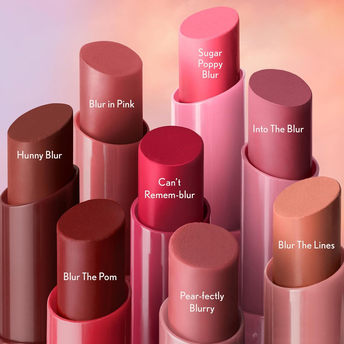 COVERGIRL Clean Fresh Yummy Blur Lipstick, Blurring Effect, Matte Lip Color, Fresh Pear Flavored, Vegan Formula - 220 Pear-fectly (Soft Pink Nude)