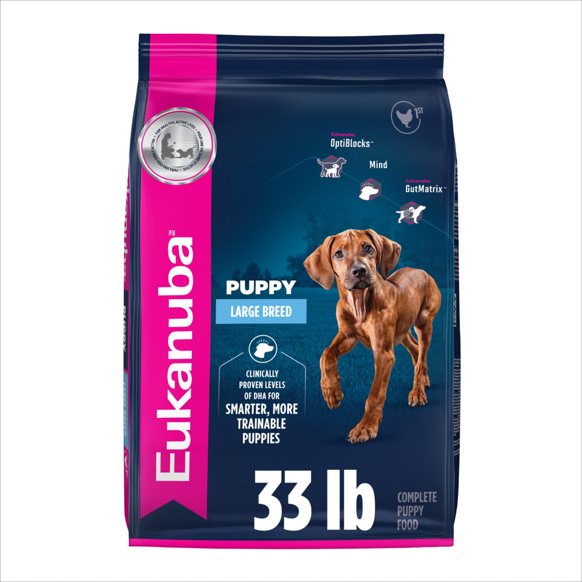 Eukanuba Adult Large Breed Dry Dog Food, 40 lb Bag