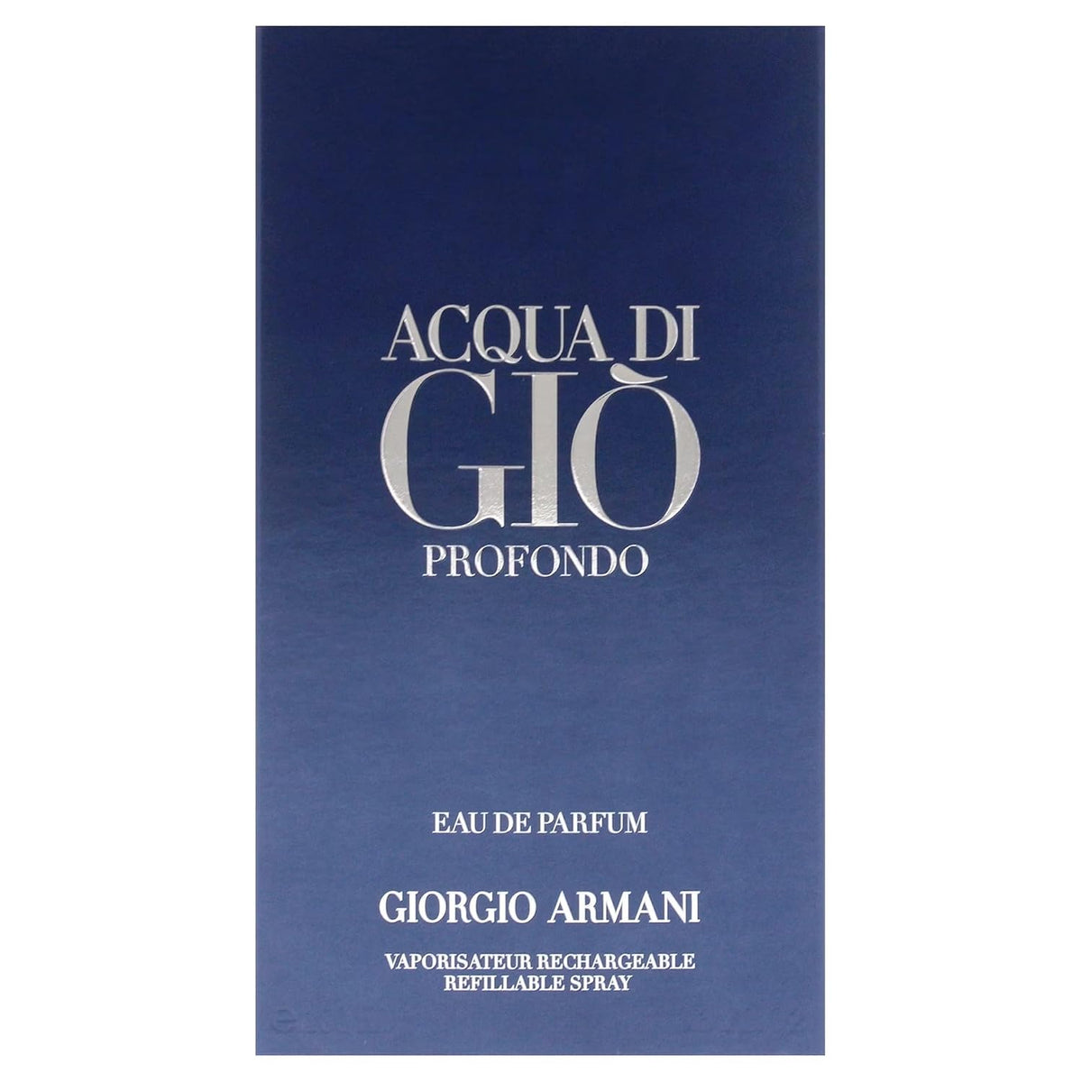 Acqua Di Gio Profondo Cologne