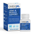 OmegaXL Joint Support Supplement - Natural Muscle Support, Green Lipped Mussel Oil, Soft Gel Pills, Drug-Free, 120 Count