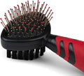 CHI for Dogs Small Dog Detangling Kit, 3-Piece Grooming Set with Detangling Spray, Slicker Brush, and Double-Sided Pin-and-Bristle Brush for Small Breeds with Tangles and Mats, Includes Zipper Pouch