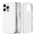 GolbinBox Magnetic for iPhone 16 Pro Max Case, Silicone Cover, Chalk Pink