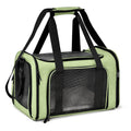 Henkelion Cat Carriers Dog Carrier Pet Carrier For Small / Medium Cats Dogs Puppies (Up To 15lbs), TSA Airline Approved Small Dog Carrier Soft Sided, Collapsible Waterproof Travel Puppy Carrier - Grey
