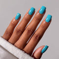 CurvLife Short Square Halloween Glow-in-the-Dark Press On Nails
