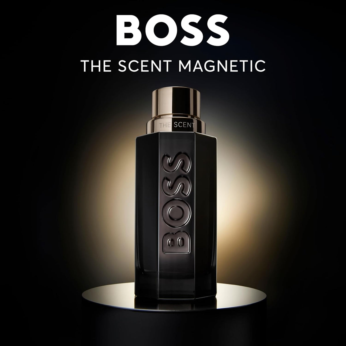Hugo Boss The Scent Magnetic Eau de Parfum – Ambery Men's Cologne – With Notes of Maninka Fruit & Vanilla – Long Lasting Fragrance