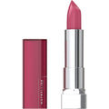 Maybelline Color Sensational Lipstick, Lip Makeup, Matte Finish, Hydrating Lipstick, Nude, Pink, Red, Plum Lip Color, Divine Wine, 1 Count