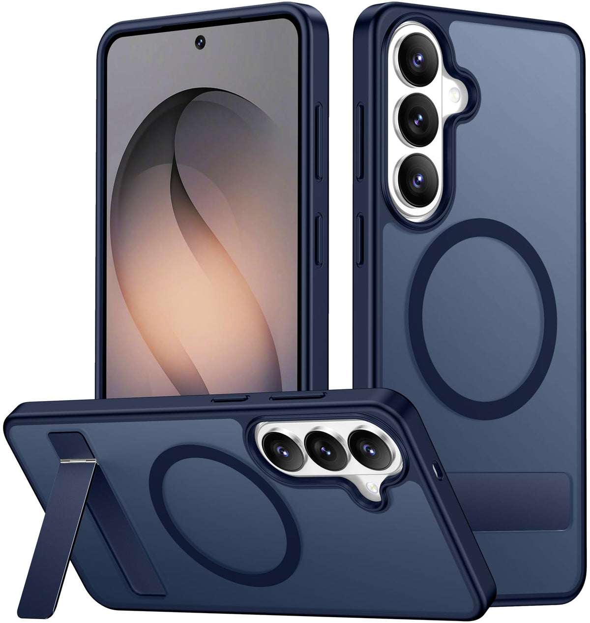 SPIDERCASE for Samsung Galaxy S26 Ultra Case,Built-in Stand,Clear