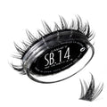 Lashify Star Burst 16mm Gossamer DIY Eyelash Extensions Refill, The Ultimate Multi-Length Multi Layered Lash, Black, Easy False Lashes