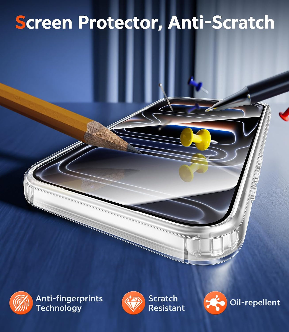 FNTCASE for iPhone 18 Pro Max Case / 17 Pro Max Clear Case Fit for Magsafe