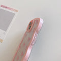 QLTYPRI Bow Case for iPhone 13/iPhone 14 Wavy Fame, Pink