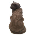 Cat Sweater Stretchy,19 Colors,6 Sizes,Snug Winter (Maple Leaf Red, Medium, Vest)