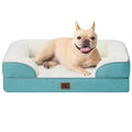EHEYCIGA Orthopedic Dog Beds Large Sized Dog, Waterproof Memory Foam Pet Bed with Sides, Non-Slip Bottom Large Pet Bed with Washable Removable Cover, Grey