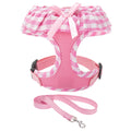 EXPAWLORER Step-in Dog Harness Small Sized Collar and Leash Set