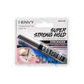 i-Envy Super Strong Hold 3D Strip Lash Glue Brush-On False Eyelash Adhesive, Waterproof, Hypoallergenic, Latex & Formaldehyde Free (Black)