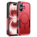 Magnetic for iPhone 17 Case Rugged Dual-Layer Shockproof Black