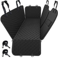 Mancro Dog Car Seat Cover for Back Seat, Waterproof Dog Hammock for Car