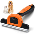 MIU COLOR Pet Grooming Brush, Deshedding Tool for Dogs & Cats, Effectively Reduces Shedding by up to 95% for Short Medium and Long Pet Hair