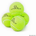 Hyper Pet Mini Extra Small Tennis Balls for Dogs, 1.75 Inch, 4 Pack, Green | Safe interactive playthings for exercise and training, works with the K9 Kannon launcher, keeps little pups active daily
