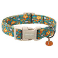 ARING PET Fall Dog Collar-Cotton Maple Leaves Dog Collar for Small Dogs, Adjustable Lightweight Dog Collars with Quick Release Buckle for Small Medium Large Dogs