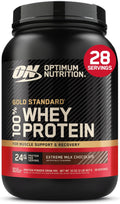 Optimum Nutrition Gold Standard 100% Whey Protein Powder, Vanilla Ice Cream, 2 Pound (Packaging May Vary) | 24g 100% Whey Protein Per Serving, with BCAAs, Gluten Free, Banned Substance Tested, Easy Mixing, Muscle Support & Recovery