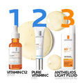 La Roche-Posay Pure Vitamin C Serum For Face With Hyaluronic Acid & Salicylic Acid, Hydrating & Brightening Serum, Boost Radiance & Reduce Wrinkles, Paraben Free