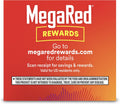 MegaRed - Omega-3 Krill Oil 350mg Softgels (130 Count in A Bottle), EPA & DHA Omega-3 Fatty Acids with No Fishy Aftertaste Unlike Fish Oil, Contains Antioxidant Astaxanthin