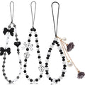 Ecally 3 Pcs Phone Charms Strap Camera Wrist Strap