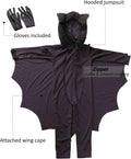 Seawhisper Bat Costume Kids Toddler Boys Girls Halloween Jumpsuit 2T-14