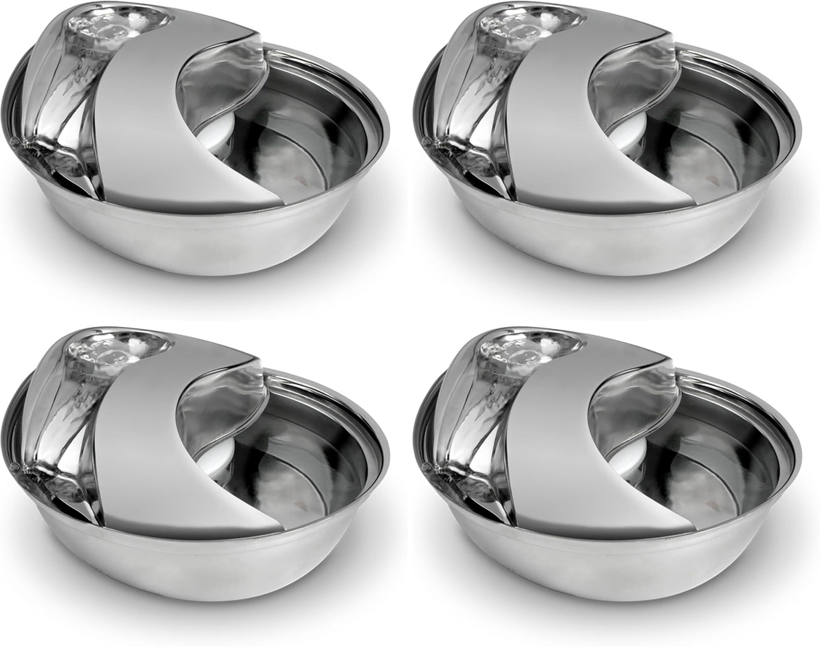 Pioneer Pet Stainless Steel Fountain Raindrop Design , 60oz