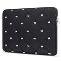 14 Inch Lightweight Bow Puffy Laptop Sleeve Case Laptop Bag for Girl