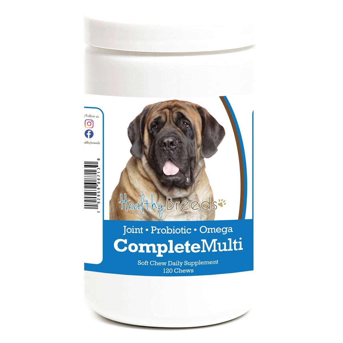 Healthy Breeds French Bulldog All in One Multivitamin Soft Chew 120 Count