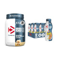 Dymatize ISO 100 Whey Protein Powder with 25g of Hydrolyzed 100% Whey Isolate, Vanilla 5 Pound, Package may vary
