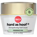 Onyx Professional Hard as Hoof Nail Strengthening Cream, Cherry Almond Scent - Made in USA, Nail Growth & Conditioning Cuticle Cream Stops Splits, Chips, Cracks & Strengthens Nails, 1 oz
