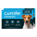 Capstar (Nitenpyram) Fast-Acting Oral Flea Treatment for Dogs 2-25 Lbs, Vet-Recommended Medication Tablets, Flea Tablets for Dogs Start Killing in 30 Minutes, 6 Doses