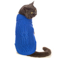 Cat Sweater Stretchy,19 Colors,6 Sizes,Snug Winter (Maple Leaf Red, Medium, Vest)