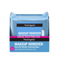 Neutrogena Makeup Remover Micellar Wipes for Face Daily Gently Removes Oil Dirt and Waterproof Makeup in a Simple Fully Plant-Based Cloth, 2 pack of 25 ct