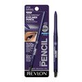 Revlon ColorStay Pencil Waterproof Eyeliner, Smudge-Proof, Eye Makeup with Built-In Sharpener, Long-Lasting, Matte Finish, 201 Black, 2 pack
