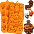 Fall Silicone Molds, Autumn Molds 3 Pack Silicone Pumpkin Thanksgiving Mold