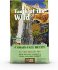 Taste of the Wild Rocky Mountain All Life Stages High Protein Grain-Free Recipe with Roasted Venison & Smoke-Flavored Salmon Dry Cat Food 14lb Bag