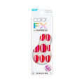 Kiss colorFX by Impress Press On Nails, Levels, 30 No Glue Peel and Stick Nails Kit with IMPROVED Adhesive, Pink Squoval Chrome Effect, Includes Prep Pad, Manicure Stick & Mini File