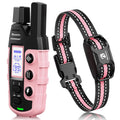 Bousnic Dog Shock Collar - 3300Ft Dog Training Collar with Remote for 5-120lbs Small Medium Large Dogs Rechargeable Waterproof e Collar with Beep (1-8), Vibration(1-16), Safe Shock(1-99) (Orange)