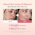 medicube Wrapping Mask Collagen Glazed Milky Glow Daytime Peel Off Mask | Quick and Easy Care with Glutathione, Niacinamide for Plumped, Hydrated & Smooth Skin | Korean Skin Care, 2.53 fl.oz