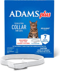 ADAMS Plus Flea & Tick Collar for Cats, Flea Collar for 7-Month Prevention, Adjustable Collar Fits Cats & Kittens, Kills Fleas & Ticks, 1 Count
