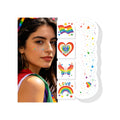 Halloween Glitter Freckle & Gems, Face Tattoo for Women Makeup Decorations