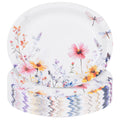 50Pack Thanksgiving Oval Plates Paper - 10" x 12" Happy Thanksgiving Plates Disposable Dinner Supply - Turkey Thankful Pattern