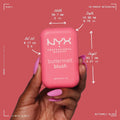 NYX PROFESSIONAL MAKEUP Buttermelt Powder Blush, Fade and Transfer-Resistant Blush, Up to 12HR Make Up Wear, Vegan Formula - Butta Together